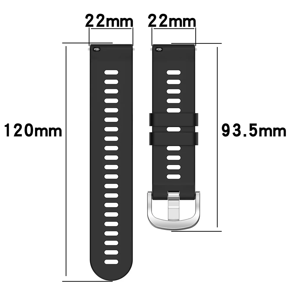 Силиконовый ремешок + защитный чехол для Garmin Forerunner 255 265 сменный ремешок для часов (art.: 3920c984cfd60) - 3920c984cfd60