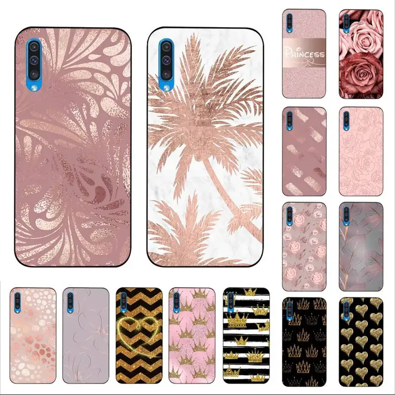 

Beautiful Rose Bling Picture Phone Case for Samsung A51 01 50 71 21S 70 10 31 40 30 20E 11 A7 2018