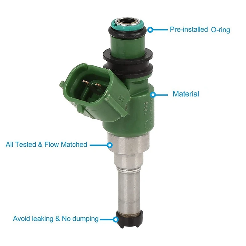 2X Форсунка топливного инжектора для Yamaha Гризли 550 YFZ450R 2009-2017 3B4-13761-00-00 700 2007-2015