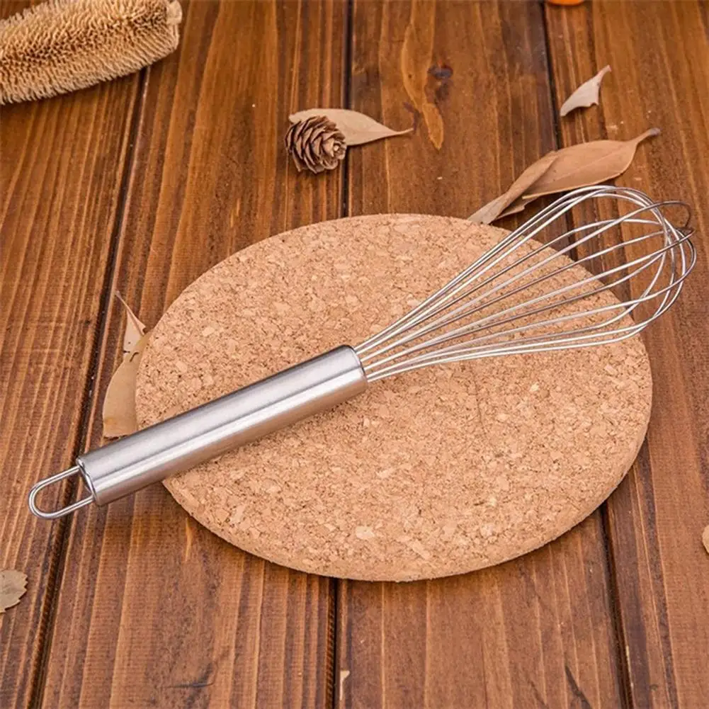 

Practical Egg Agitator Professional Food Grade Balloon Wire Whisk Manual Egg Beater Mixer Egg Beater Egg Whisk