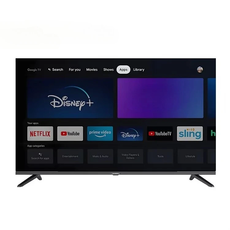 Фото Прямые продажи от фабрики Skyworth: 32, 43, 50, 55, 65, 75-дюймовые 4K плоские смарт-телевизоры для спальни, мини QLED телевизоры. №1