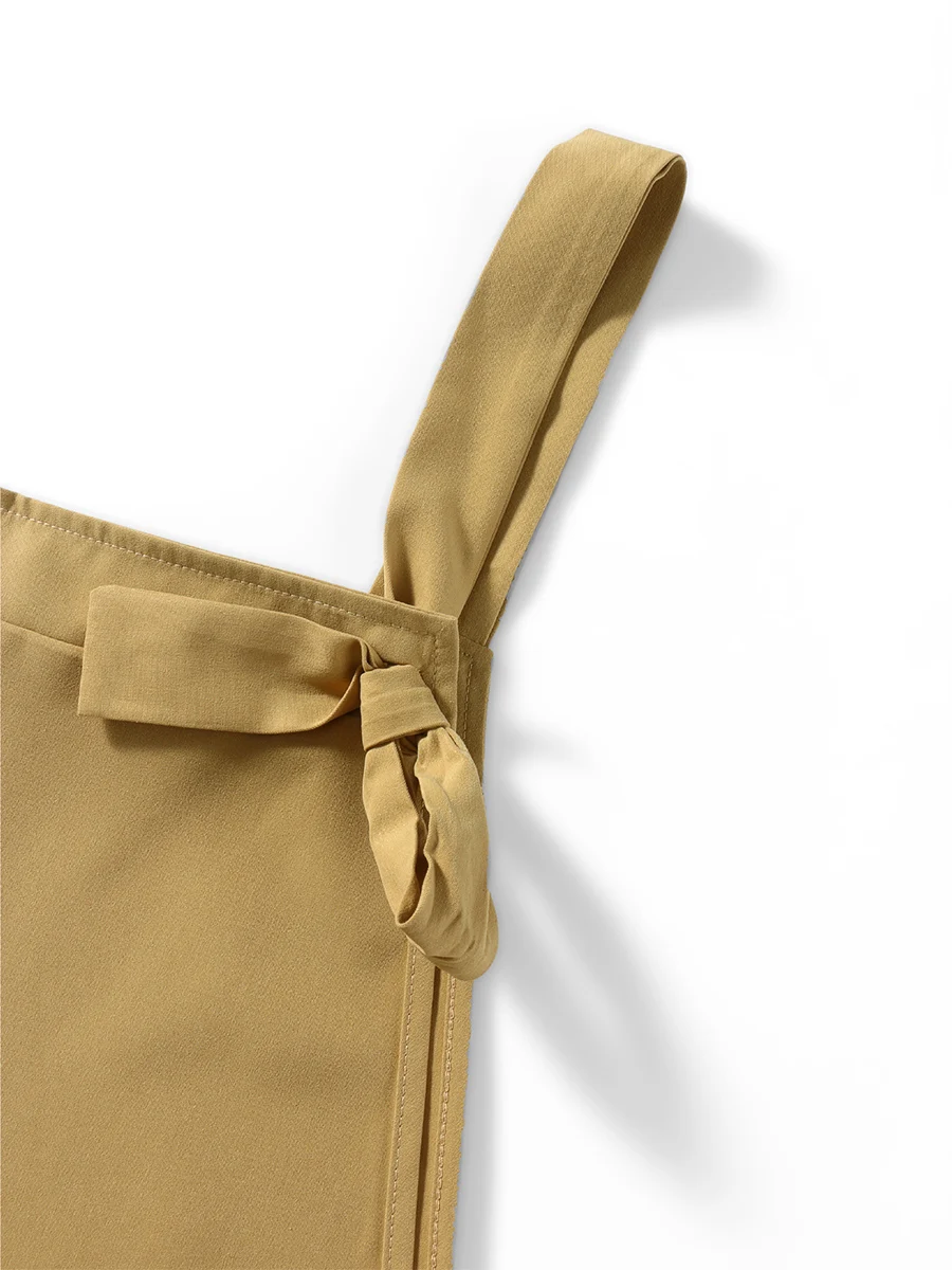 Женский Длинный комбинезон Viqwqii милый однотонный мешковатый без рукавов и с