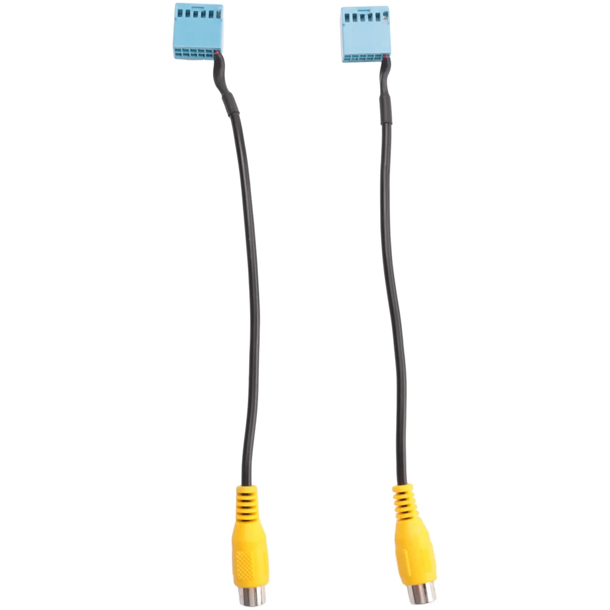 2 шт. автомобильная камера заднего вида RCA видеокамера конвертируемый кабель для