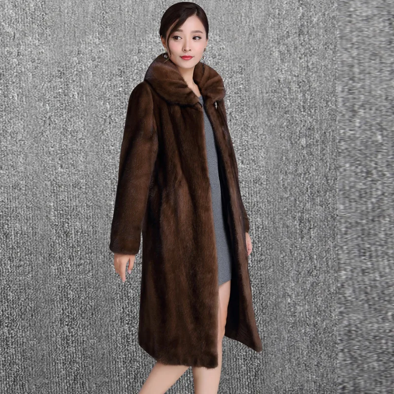 Woman Long Fur Jacket Woman Luxury Brand Winter Coat Warm Faux Fur Coats Oversized Parkas Super Hot Tops New