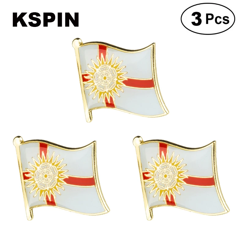 

YORKSHIRE WEST RIDING Lapel Pin Brooches Pins Flag badge Brooch Badges