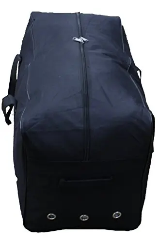38 Inch Heavy Duty Duffle Bag Zippered Packable Duffle Bag Extra Large Carry Luggage bag for Sports Camp Travel Military Christm