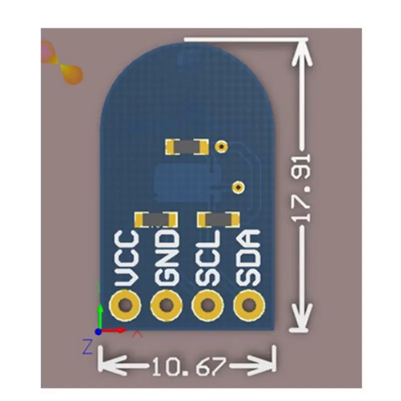 Y43A-CJMCU-608-ATECC608A Криптографический модуль для хранения паролей, для памяти I2C, модуль шифрования и декодирования (art.: 3920d8bfc77af) - 3920d8bfc77af