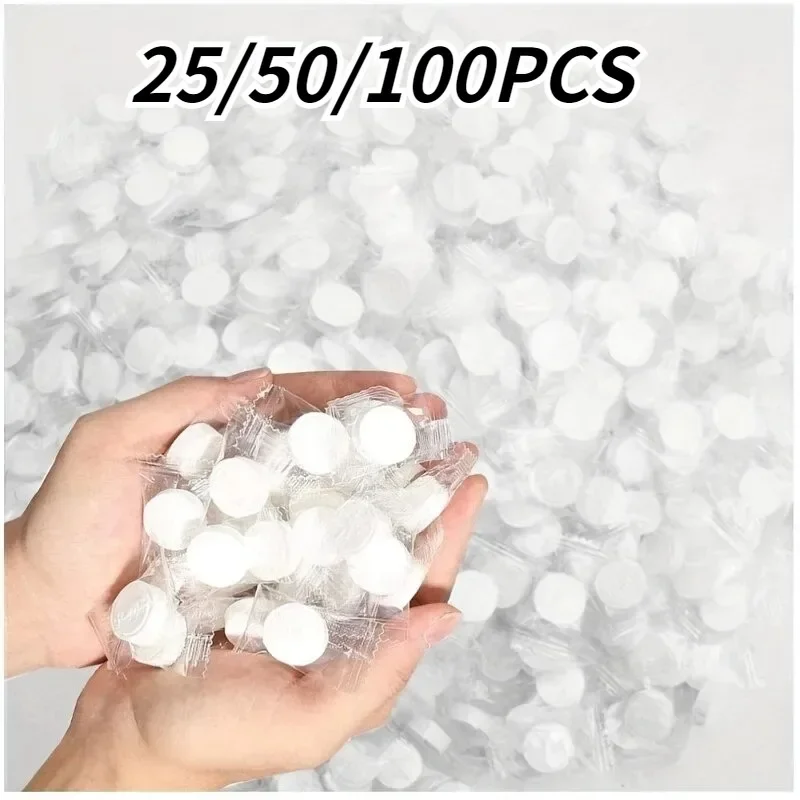 Одноразовые сжатые полотенца мини-мягкие носовые портативное волшебное