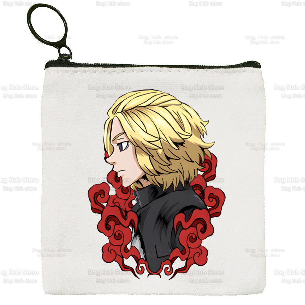 Tokyo Revengers Sano Manjiro Hinata Japanese Anime Canvas Bag Design Canvas Simple and Fashionable Storage Bag