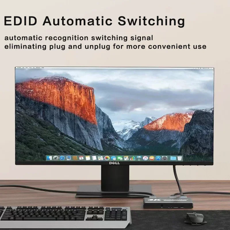Фото 4K HDMI-совместимый коммутатор с ИК-пультом дистанционного управления 3 в 1 выход 3x1 HDMI-совместимый переключатель не требует разъема питания Поддержка HDCP2.2 HDR №2