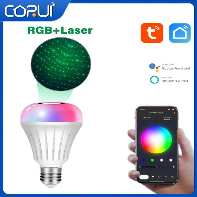 

Умная лампочка CORUI Tuya с Wi-Fi, E27, RGB