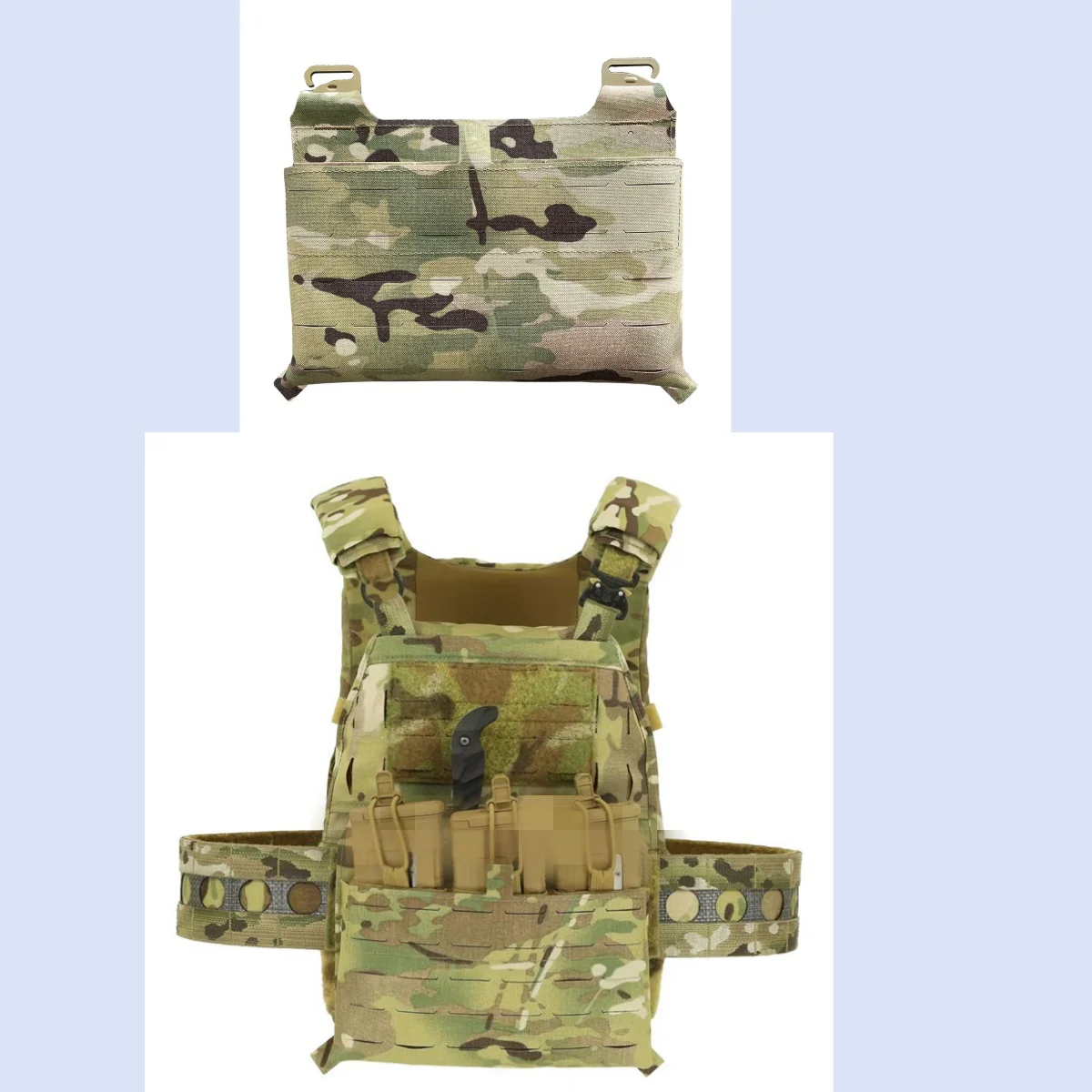 Тактический Жилет Molle (кенгуру) чехол с откидной крышкой на передней панели