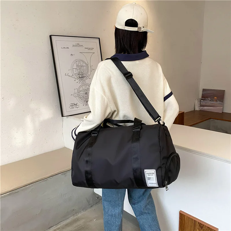 Gym Bags For Men Travel Women's Large Swimming Handbags Waterproof Fitness Luggage Suitcase Shoulder Bolsas Yoga Sports Female