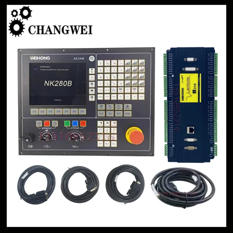 Новейшее программное обеспечение для контроллера WEIHONG NK280B CNC Studio V10 CNC3/4 оси ATC