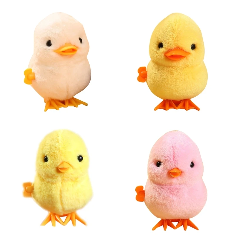 

Jumping Chicken Duck Wind Up Toy Walking Clockwork Toy for Kids Toddlers