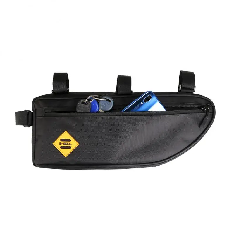 

Reflective Logo Beam Bag Durable Slider Waterproof Large Capacity Triangular Bag Four-point Fixing Good Texture Large Capacity