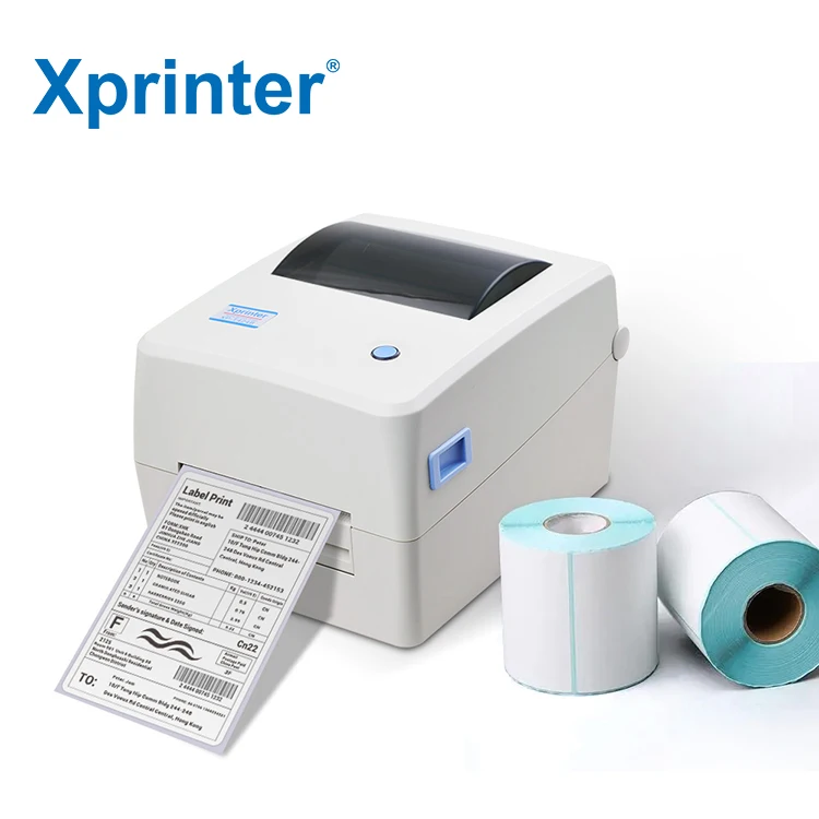 Фото Термотрансферный принтер Xprinter XP-TT434B/TT424B для печати этикеток и рулонных наклеек №4