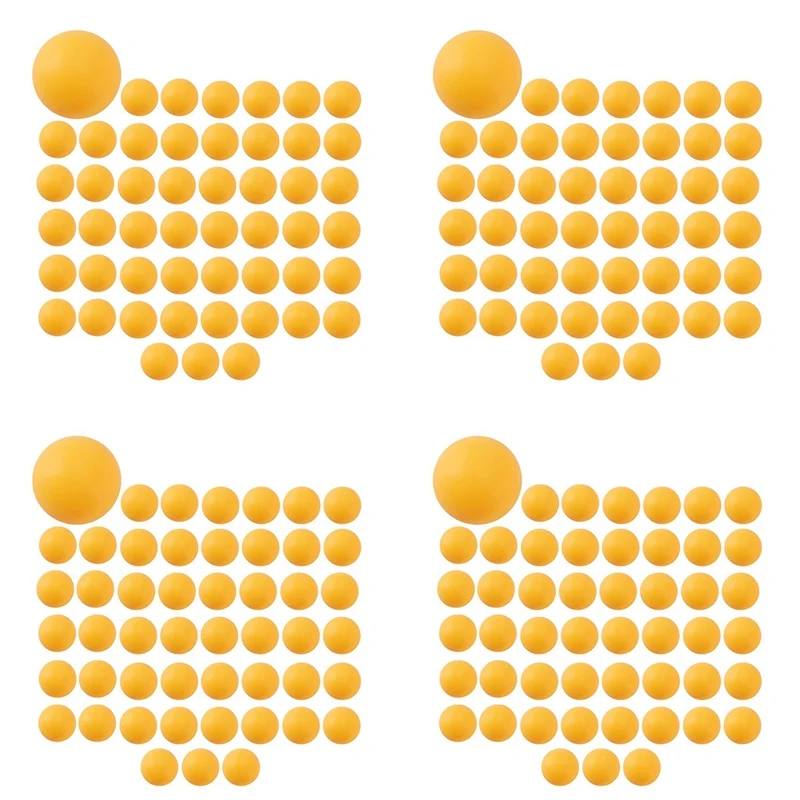 

200- Pack Premium Ping Pong Balls Advanced Training Table Ball Lightweight Durable Seamless Balls Orange