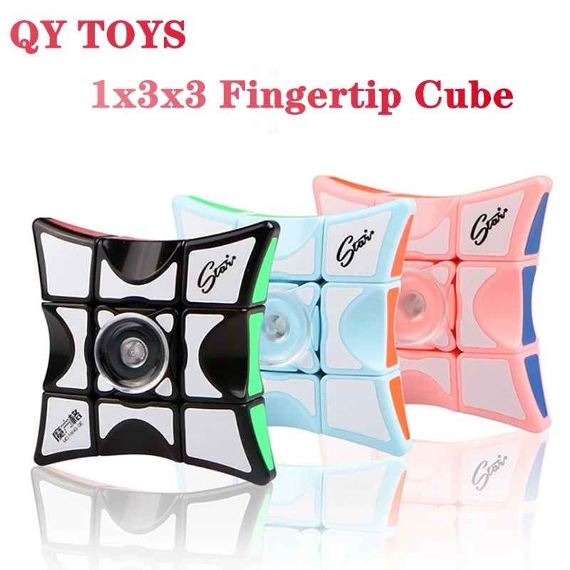 QYTOYS 1x3x 3 Кубик Mofangge кубики на кончик пальца Magico QiYi 1x3x3 игра палец скоростной кубик