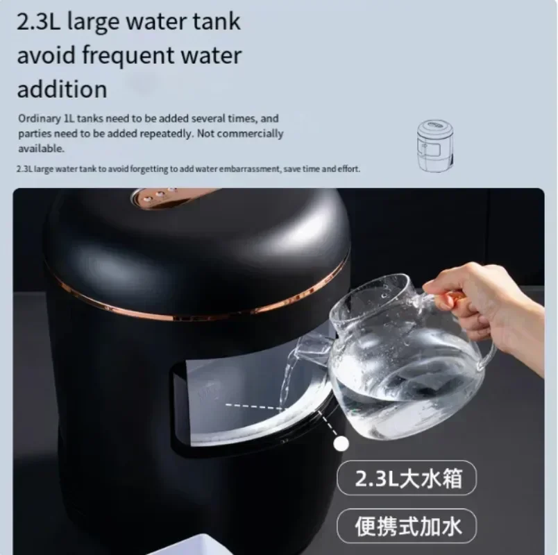 Máquina hielo doble️ диспенсер agua perfecto para uso en oficina hogar 2 3 л типа де tamaño