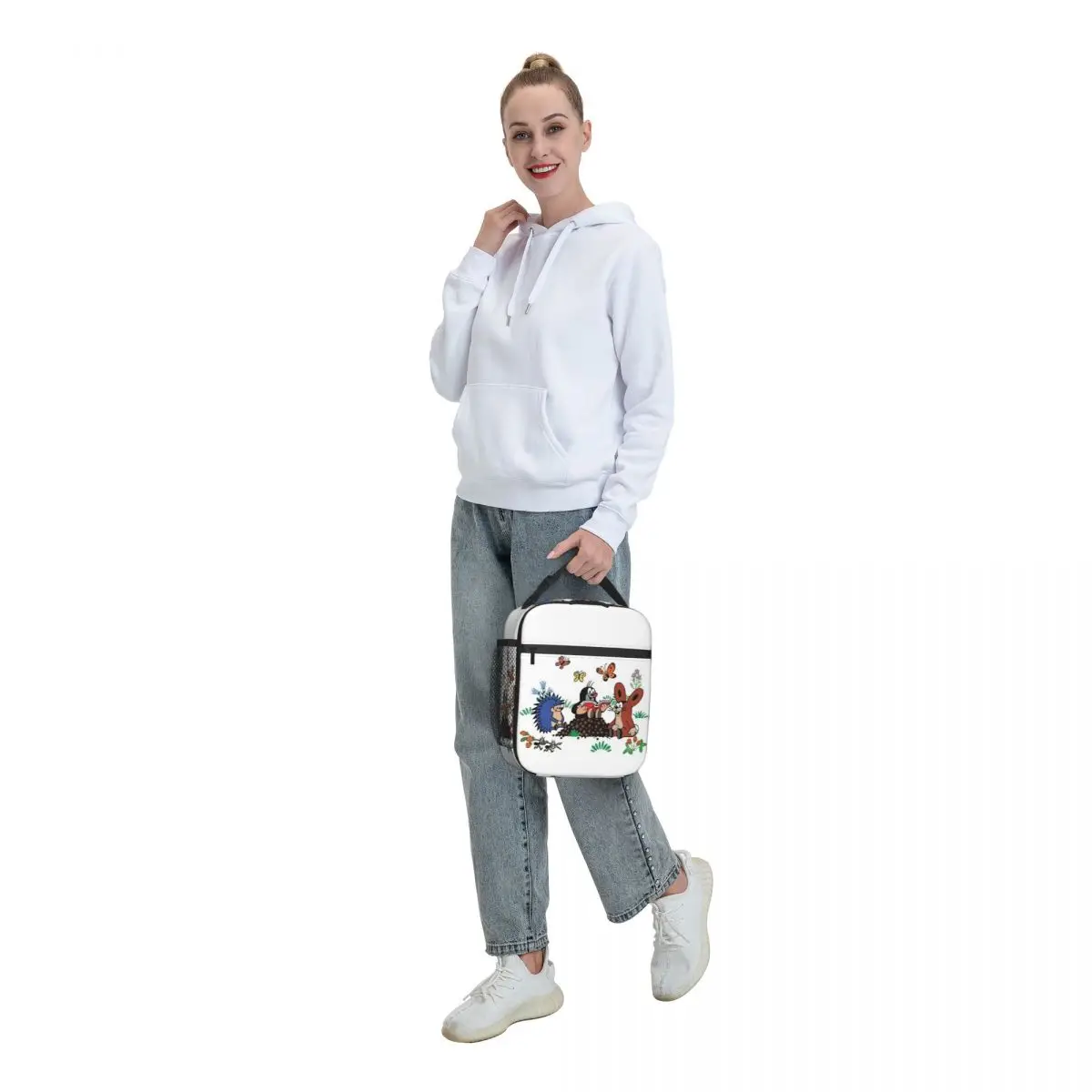 Термоизолированная сумка для ланча с мультяшным изображением Кротов Krtek