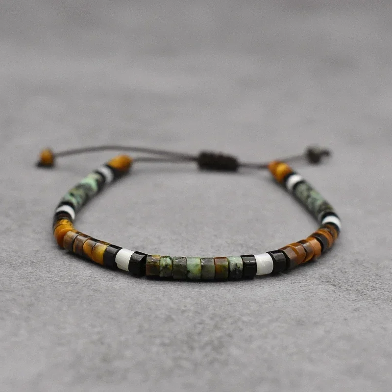 Браслет-разделитель из натурального камня для женщин