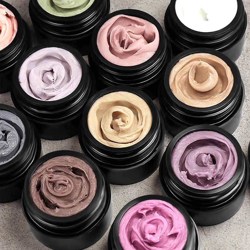 5ML Nail Art Carving Glue 3D Model Carved Mud Plasticine UV Gel Painting 5D Embossment Gel Nail Supplies For Professionals
