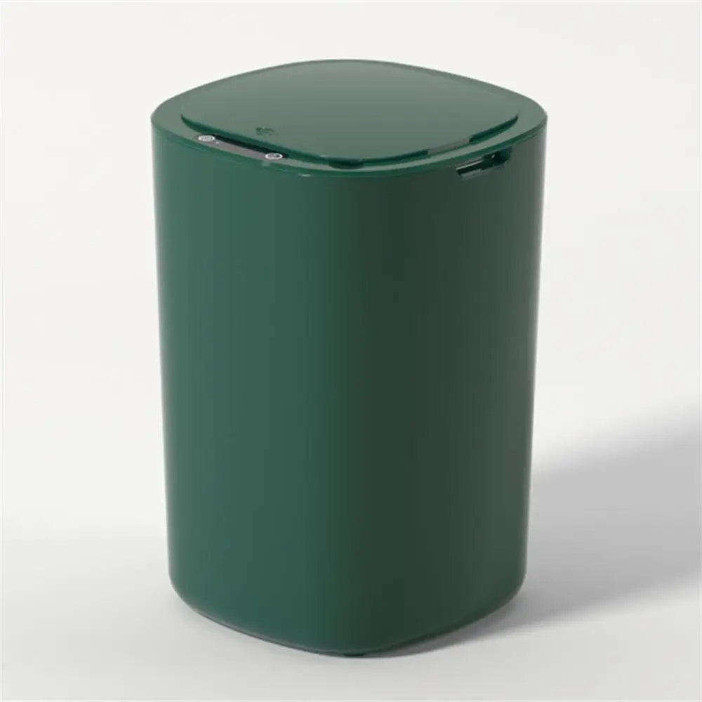 

2023 Large Capacity Smart Trash Can Automatic Induction Waterproof Bin With Lid 12l Household Electronic Trash Can Garbage Bin