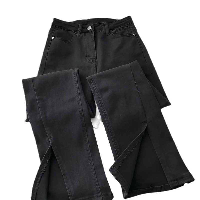 Flare Pants for Women Jeans Woman High Waist Flared Jeans Skinny Jeans Women High Waisted Trousers Bodycon Dress Korean Fashion