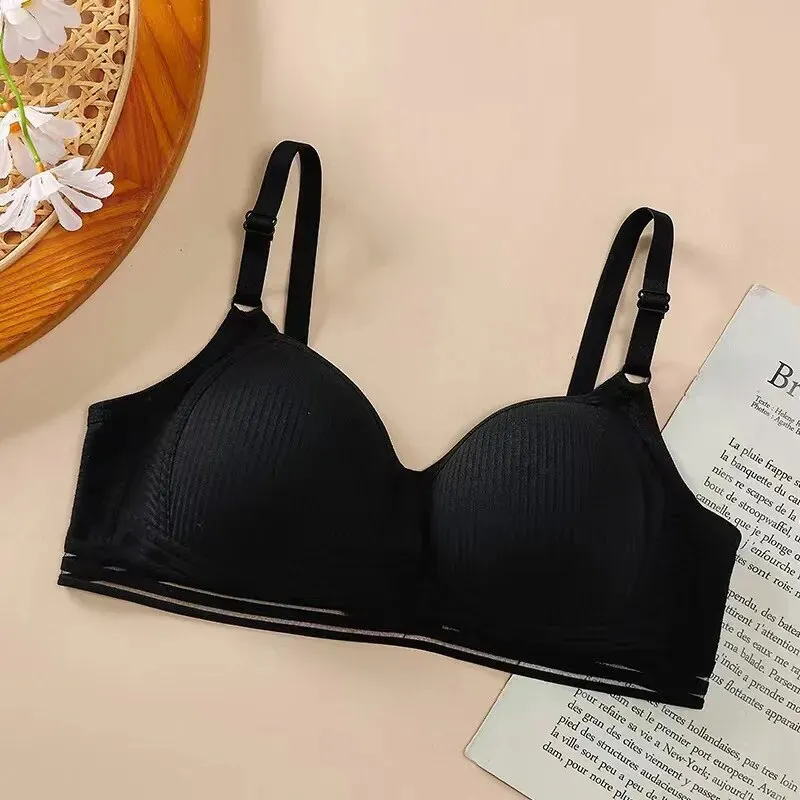 Спортивный Бюстгальтер Для Молодых Девушек С Фиксированной Чашкой И Спиральной