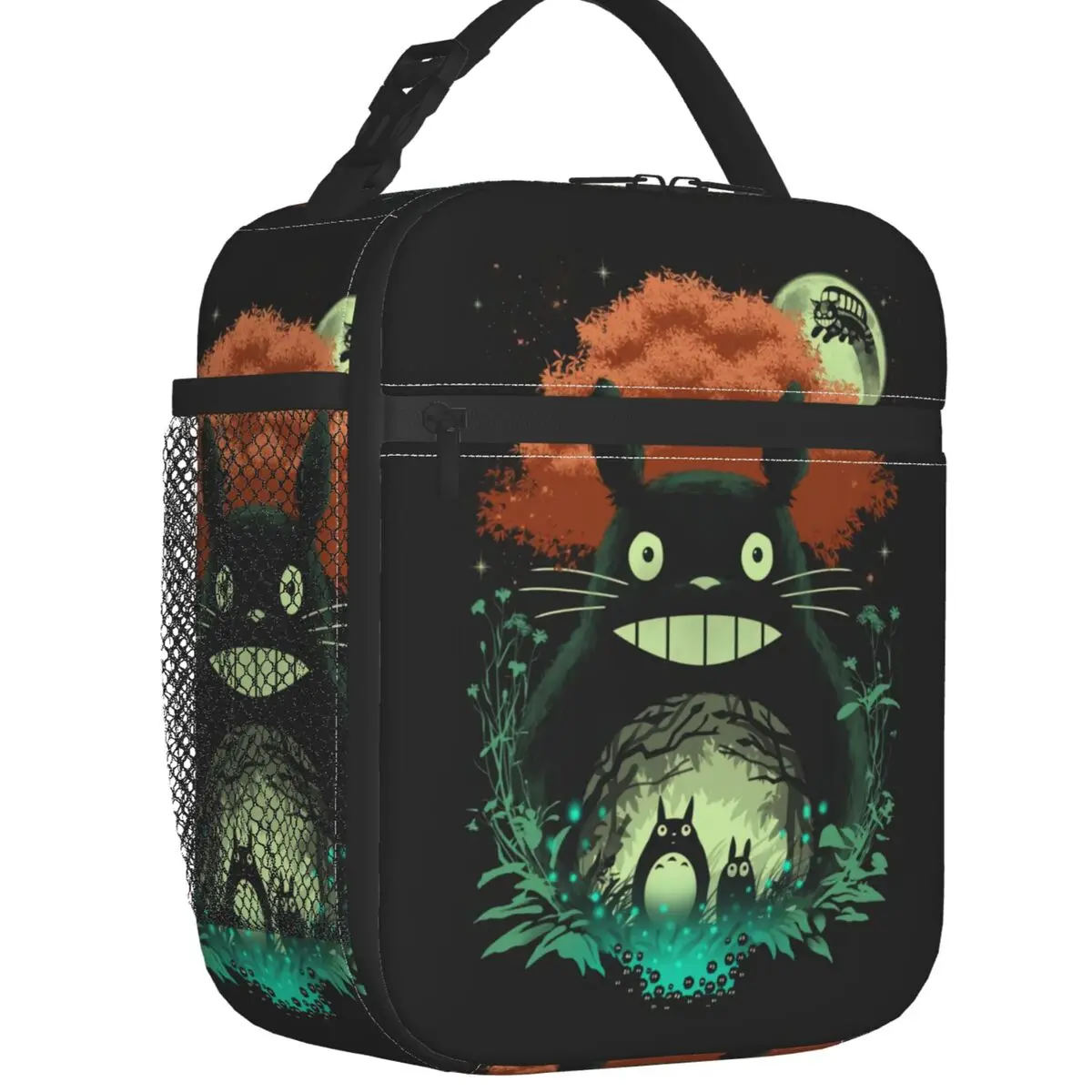 My Neighbor Totoro Anime Thermal Insulated Lunch Bag Hayao Miyazaki Portable Lunch Container Kids School Multifunction Food Box