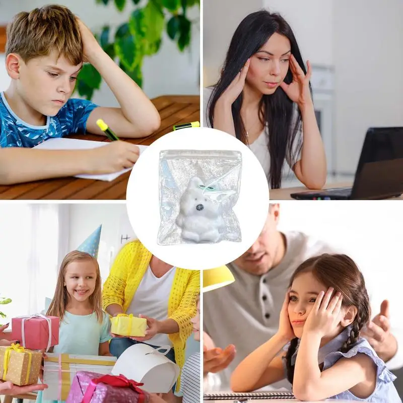 Непоседа щенок Highland Puppy животное игрушка эластичные сенсорные игрушки для снятия