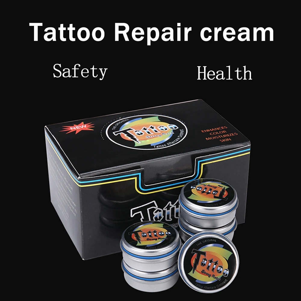 

5PCS/Box Tattoo Cream Aftercare Ointments Tattoo Supplies Tattoo Healing Repair Cream Nursing Repair Ointments Skin Recovery