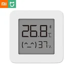 Xiaomi Mijia термометр 2 Bluetooth умный гигрометр беспроводной электрический цифровой термограф гигрометр с Mijia ЖК умный дом
