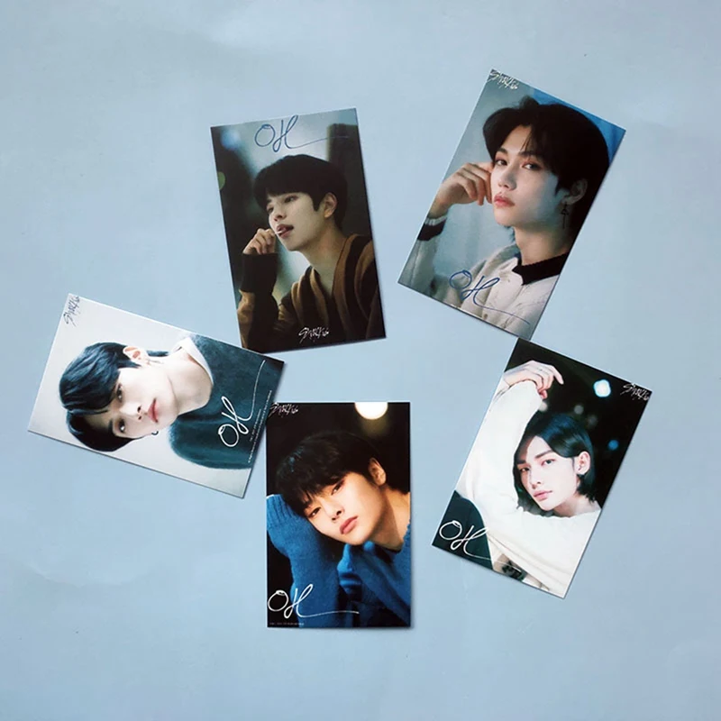 8 шт./компл. Kpop бродячие Детские фотооткрытки персональные HD печатные утолщенная