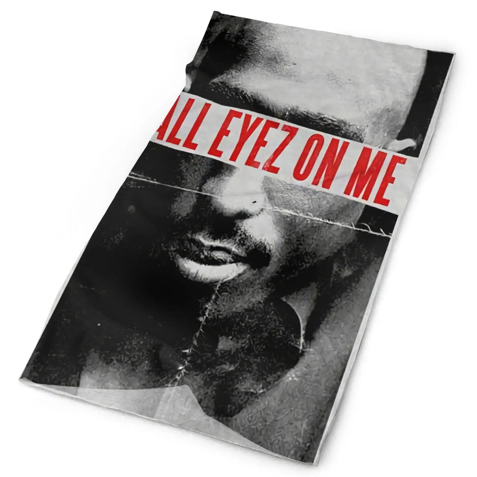 

Мужская бандана Tupac Shakur 2Pac All Eyez On 1819, шарф для охоты и рыбалки, обогреватель для шеи, мужской шарф-каффи Мультикам