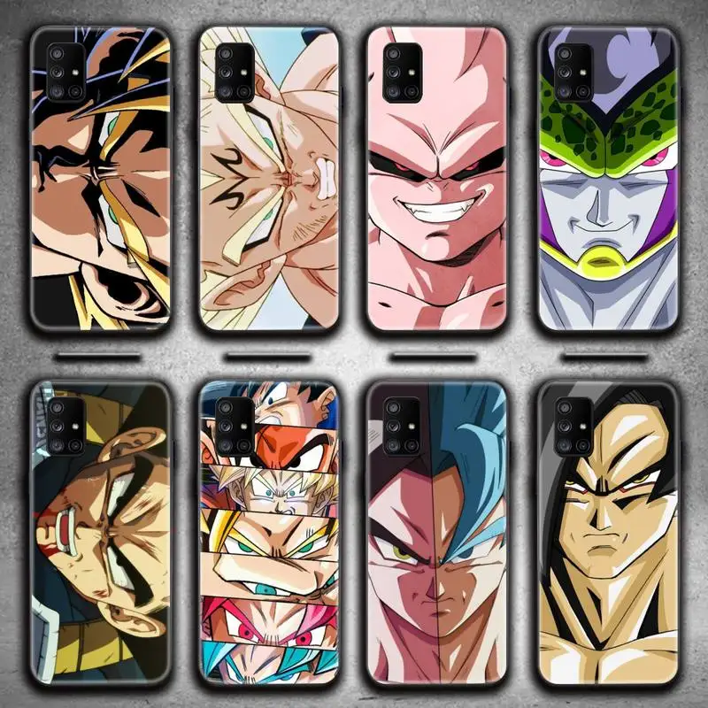 

Dragon Ball Goku Phone Case For Samsung Galaxy A52 A21S A02S A12 A31 A81 A10 A30 A32 A50 A80 A71 A51 5G