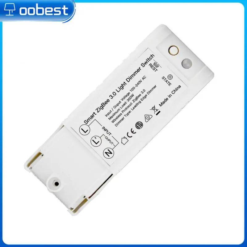 

Smart ZigBee 3.0 inline Light Dimmer Compatible With Echo Plus Alexa Amazon