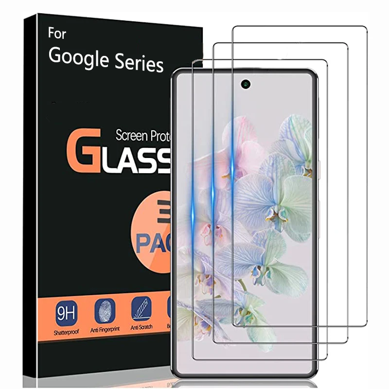 

Защитное закаленное стекло для Google Pixel 3 3XL 4 4XL 4A 6 6Pro 6A 7 7Pro полное покрытие Защитные пленки для экрана прозрачная закаленная пленка