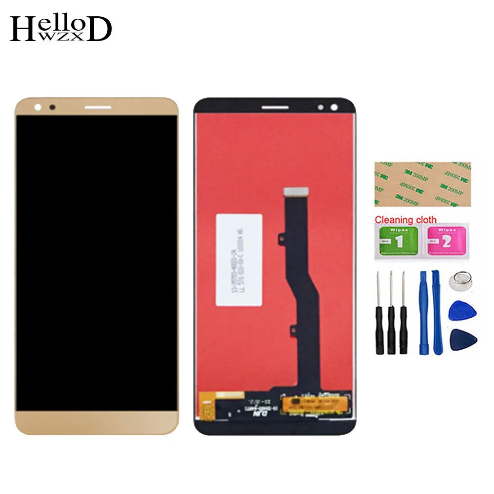 

5.7 inch LCD Display For ZTE Blade V9 V0900 LCD Display Touch Screen Digitizer Assembly Replacement +Tools