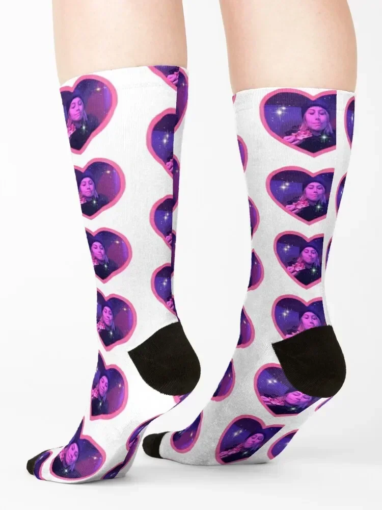 Фиби Бриджерс ест пиццы Носки рождественские чулки Crossfit Мужские носки Женские