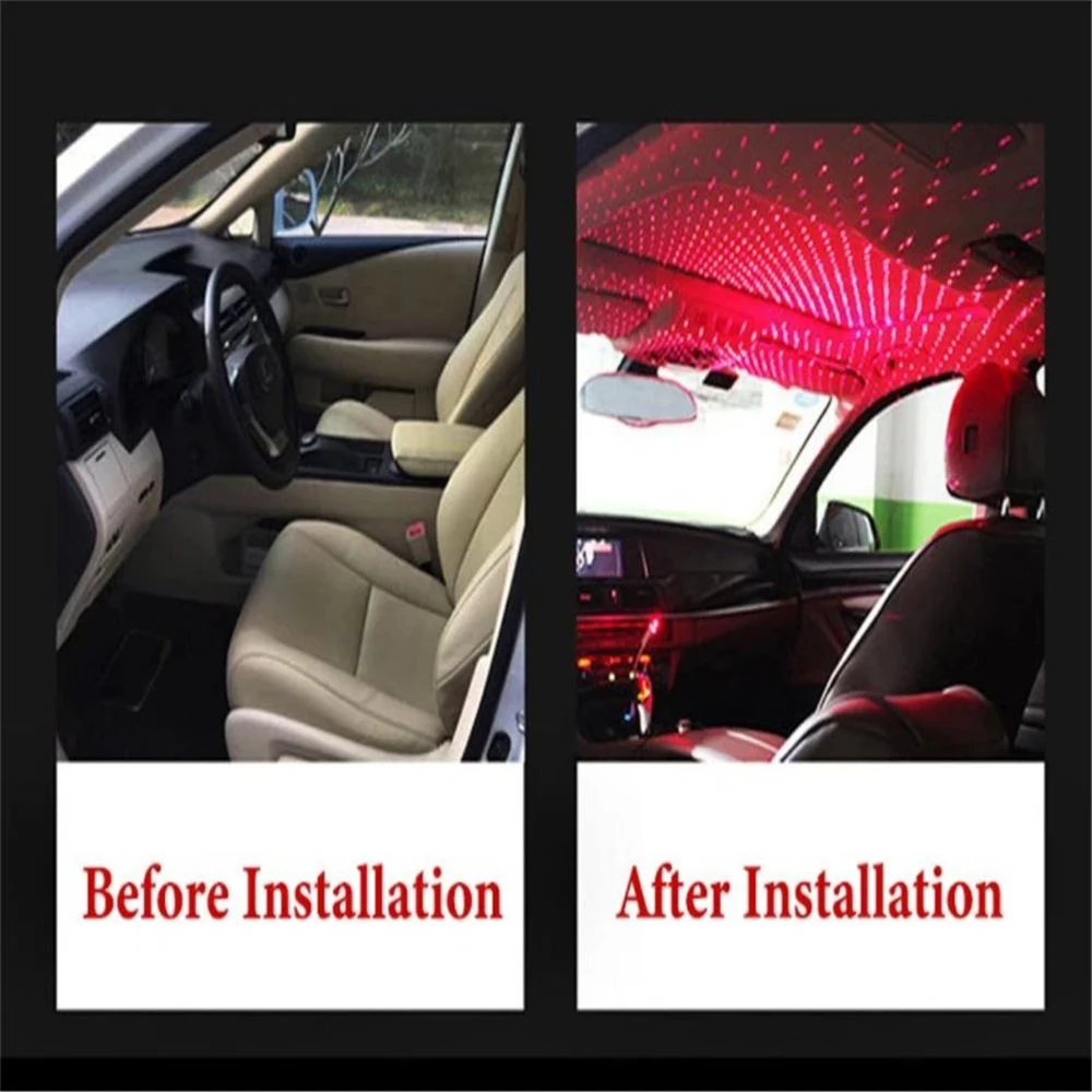 USB светодиодный вращающийся проектор Звездное небо Ночная лампа Романтический