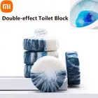 Туалетный блок Xiaomi Clean-n-Fresh с двойным эффектом, независимая Водорастворимая пленка в упаковке, Анионный активный фактор, Глубокая очистка