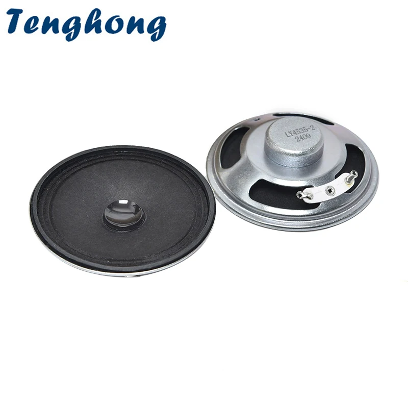 Магнитный динамик Tenghong 2 шт. 65 мм 3 Ом Вт аудио средний высокий 13 ядер NdFeB