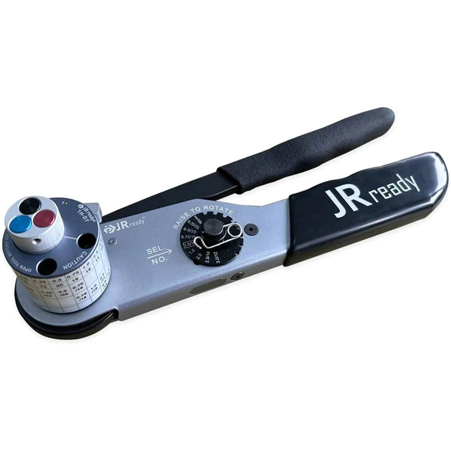 

JRready JRD-HDT-48 Обжимной позиционер для Deutsch (типа турель) для контактов Deutsch Solid Barrel размеров 12, 16, 20, а также для Deutsch DT, DTM, DTP