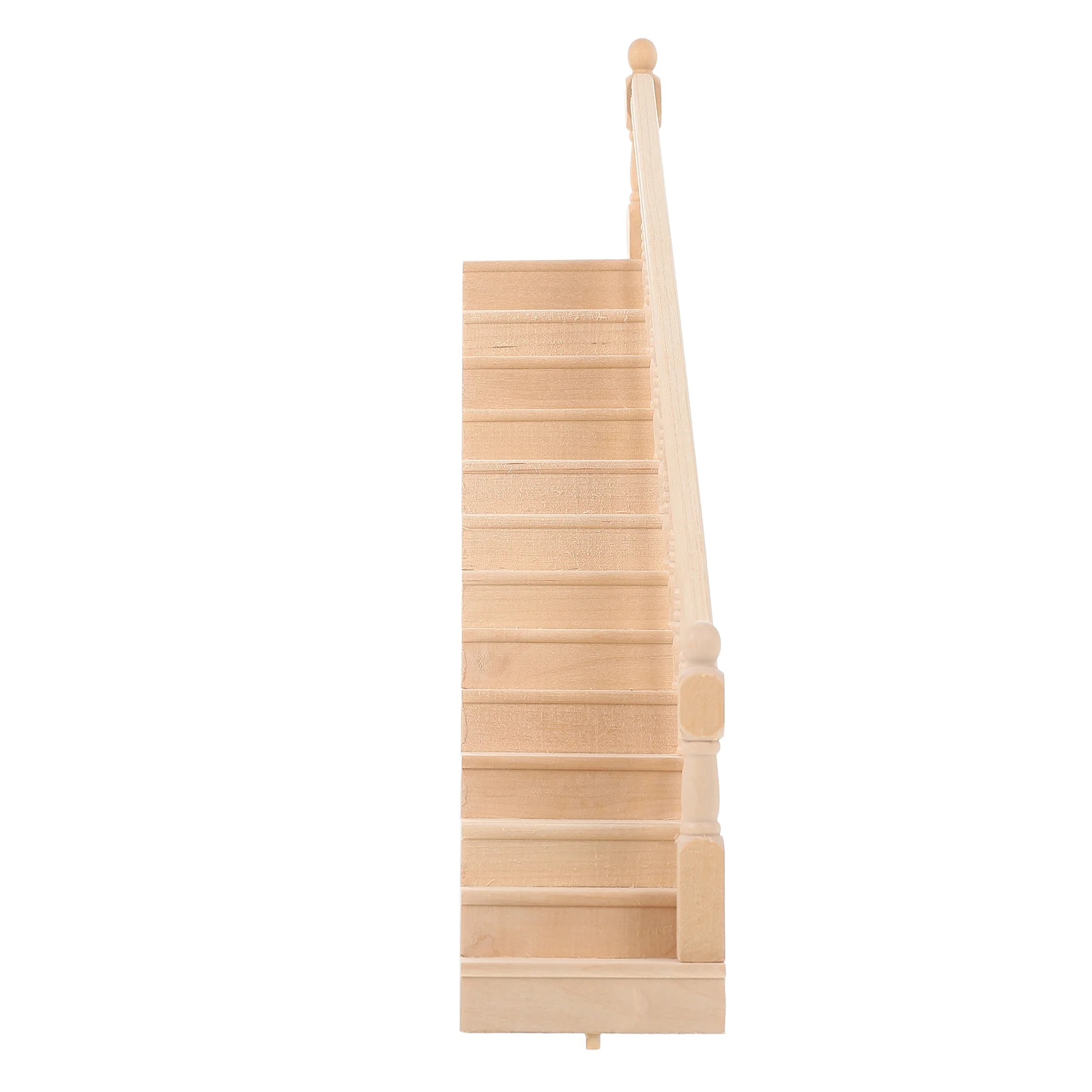 

House Stair Railing Mini Furniture Accessory Wooden Staircase Fence Model Stairs Supply Micro Toys Chic Miniature