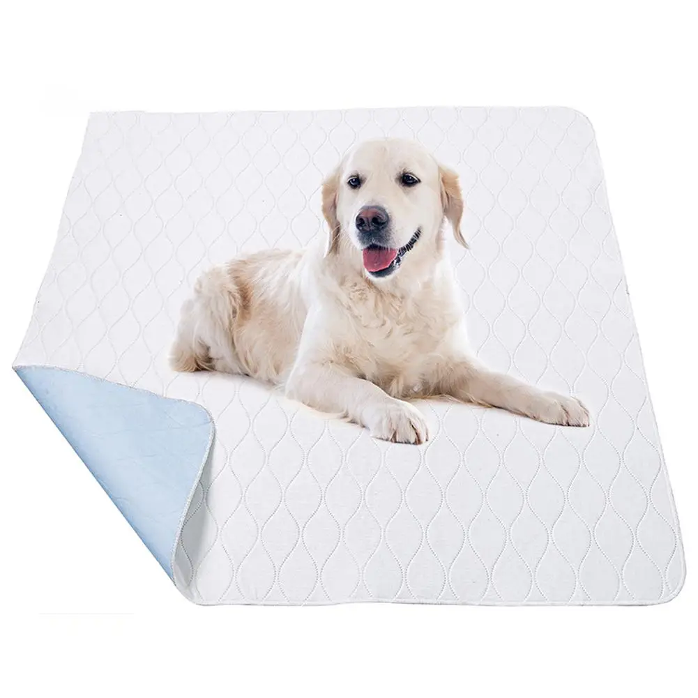 

NEW Washable Dog Pet Diaper Mat Recyclable Absorbent Pee Pad Foldable Portable Dogs Training Pad Urine Mat