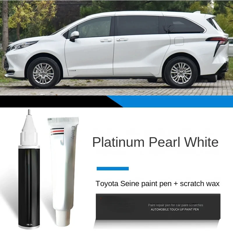

Ручка для краски подходит для Toyota Sienna, фиксатор краски, платиновый жемчужно-белый Sienna, все продукты, оригинальный цвет для ремонта автомобильной краски
