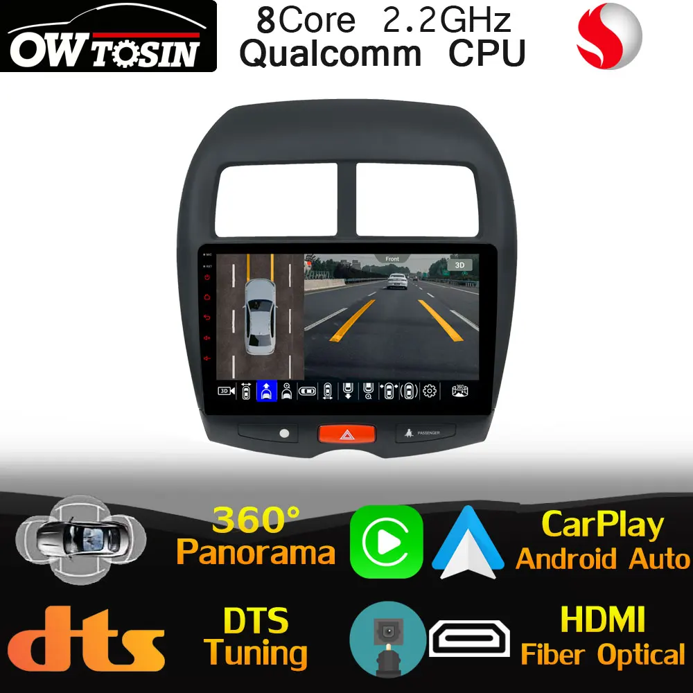 Qualcomm CPU Android Car Multimedia Player For Mitsubishi ASX Outlander Sport RVR 2010-2018 Radio GPS Auto WiFi CarPlay Stereo 1