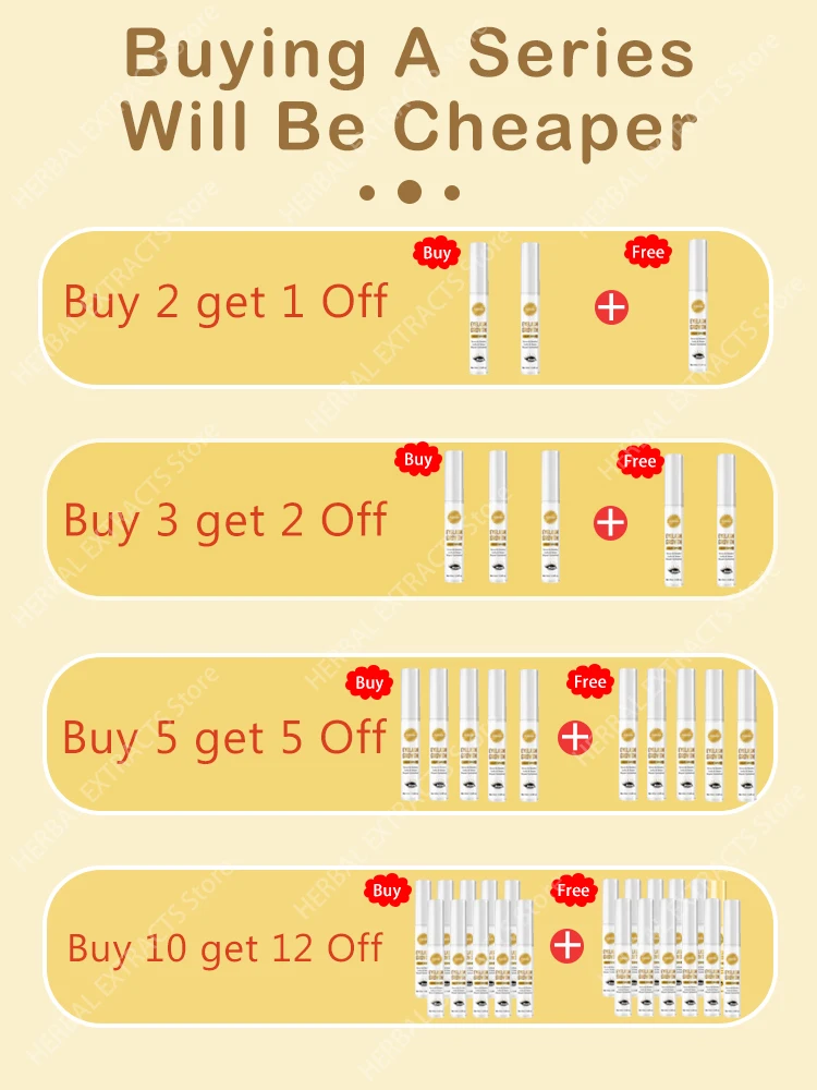 3-дневная сыворотка для быстрого роста ресниц улучшающая брови лифтинг удлинение